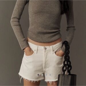 Agolde Parker Denim Shorts size 28
